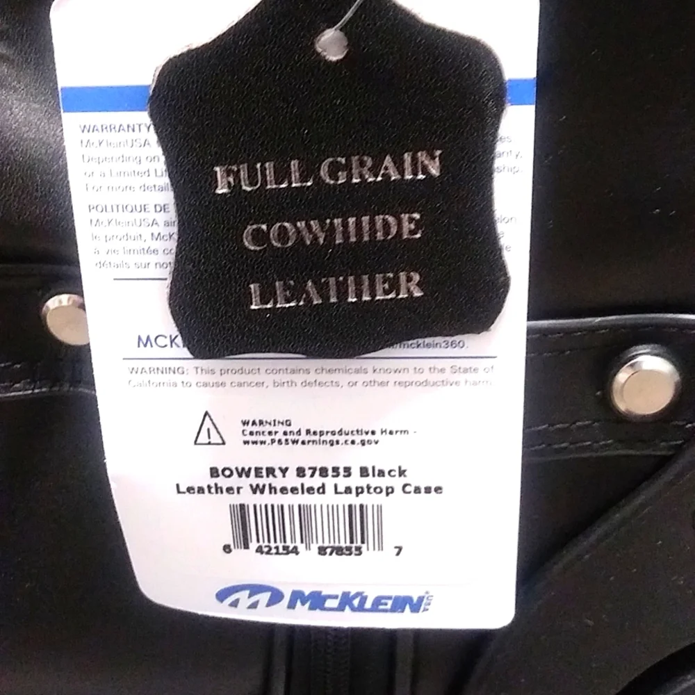 McKlein, L Series, Bowery, Top Grain Cowhide Leather, 15